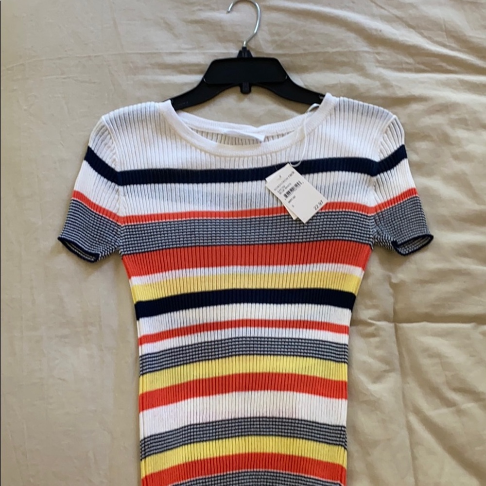 Fitted stripped shirt